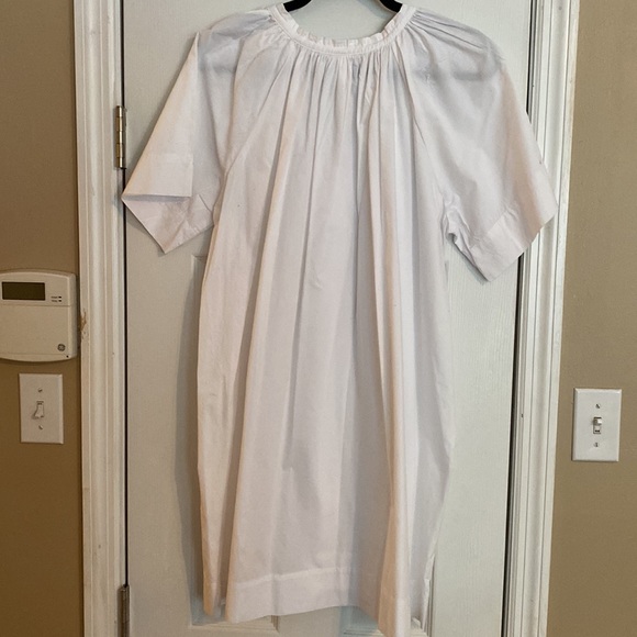 H&M Chic White Tent Dress Medium - Picture 3 of 4